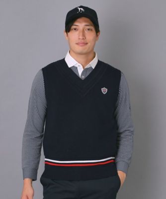 【新品】adabat ゴルフ ニット ベスト 42 楽天市場】ニットベスト（ブランドアダバット）（メンズウェア