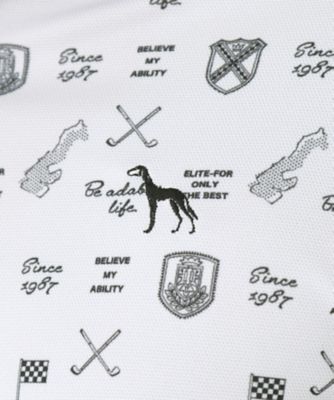 クラブプリント長袖ポロシャツ（2002539338） | adabat