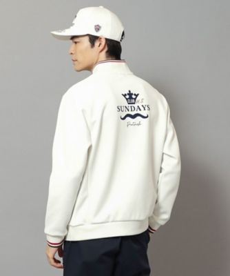 Adabat ゴルフシャツ ハーフジップ 新レーベル ADABAT NAVY】せとはるコラボ ハーフ