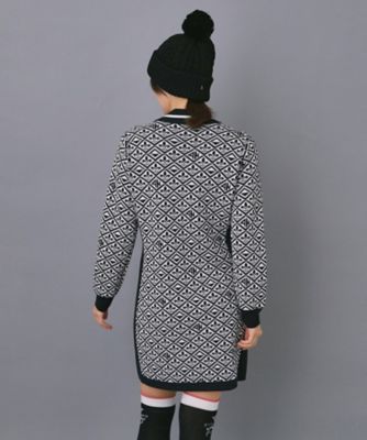 ADABAT NAVY】フルールドリスニットワンピース