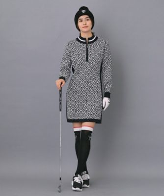 ADABAT NAVY】フルールドリスニットワンピース