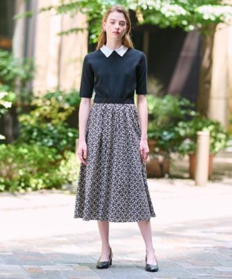 極美品❤️2025年夏DAMAペイズリーパネルワンピース人気 商品現行品 13号 エリカ社 パネルペイズリーワンピース 通販 - ディノス