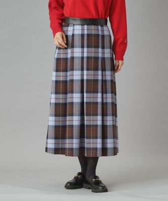 BRITISH MADE ×macalastairソフトプリーツチェックスカート ソフトプリーツチェックスカート(WOMEN) 全3色 | BRITISH MADE