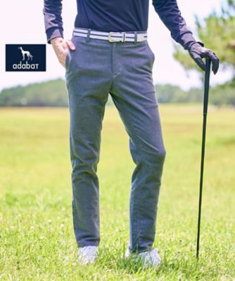 adabat】美品✨スラックス メンズ ウエスト82 定価2万6千円