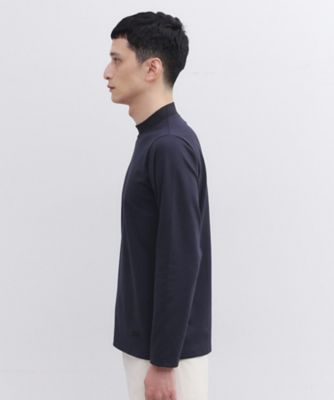 美品 現行タグ V12 ALINE CREW モックネック ボンディング XXL アクアモックシューズ M ブラック×グレー AS129MBKGY