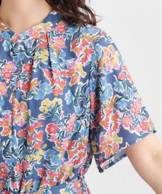 WEB限定／洗える】ハニーボーン柄 ワンピース