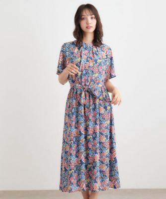 ◆Sha Tin(シャティン)フラワー シフォン ワンピース Amazon.co.jp: [ダブルスタンダードクロージング] Sov.フラワー