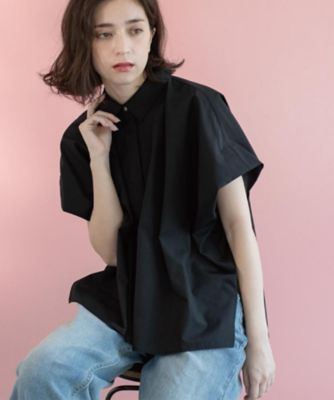 【SALE】OPAQUE.CLIP (Women)/オペークドットクリップ 《andGIRL掲載》リラクシーシャツ(2002540248) クロ019 トップス【三越伊勢丹/公式】