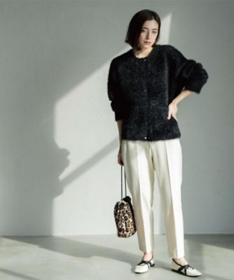 ウォームタッチ テーパードパンツ【洗濯機洗OK／ストレッチ】≪SS