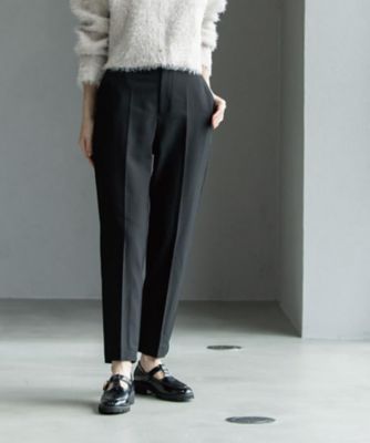 【SALE】OPAQUE.CLIP (Women)/オペークドットクリップ ウォームタッチ テーパードパンツ【洗濯機洗OK/ストレッチ】&#8810;SS~LL&#8811;(2002540311) クロ019 パンツ・ズボン【三越伊勢丹/公式】