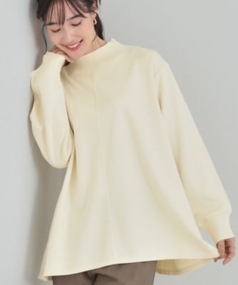 ＜SHOO LA RUE (Women)＞【Ｓ－ＬＬ】滑らかタッチが癖になる　Ａラインスエード調トップス（２００２５４０３３０）