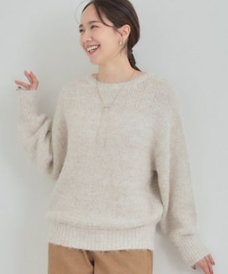 ＜SHOO LA RUE (Women)＞【洗濯機可／Ｓ－ＬＬ】上品にキラリと華やぐ　スパンコールニット（２００２５４０３３４）