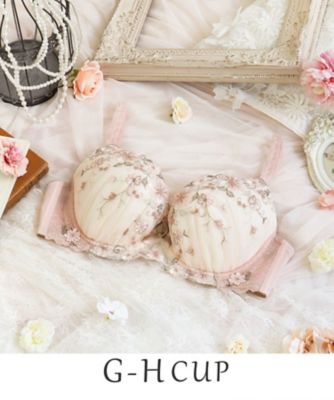 Risa Magli (Women)/リサマリ ジア ブラジャー (G-H) (2002540453) ピンク071 【三越伊勢丹/公式】