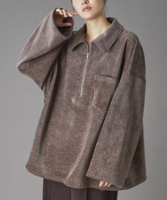 provoke（プロヴォーク）ハーフジッププルオーバー