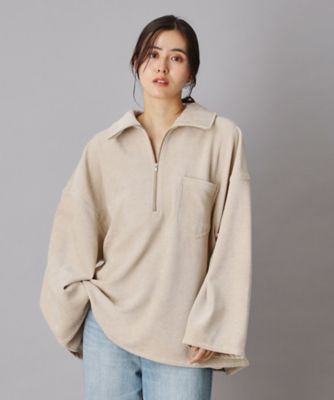 provoke（プロヴォーク）ハーフジッププルオーバー