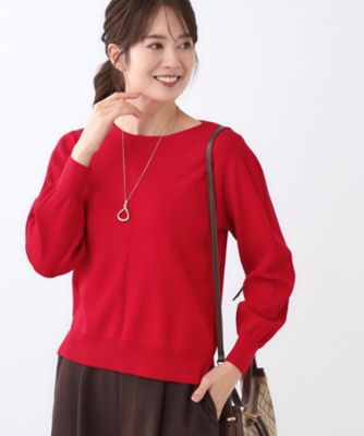 レッド系 レディースのニット・セーター | 三越伊勢丹オンラインストア