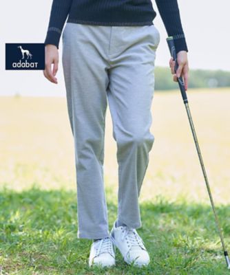 adabat ネイビー パンツ 新品タグ付き 未使用タグ付き adabat パンツ ネイビー ストレッチ 公式