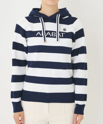 ボーダーニットパーカー（2002540574） | adabat/アダバット