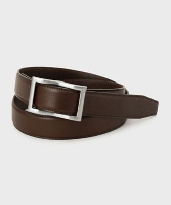 TAKEO KIKUCHI フリコバックル　レザーベルト　日本製 Made in JAPAN】フリコバックル ドレス レザーベルト（ベルト
