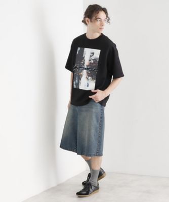 アートワーク Tシャツ ブラック ITADAKI】ハイバック Tシャツ｜DESIGNWORKS (MEN'S) / デザイン
