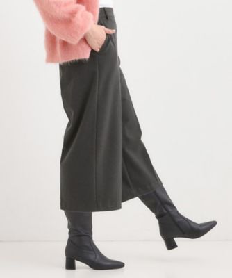 ＜SHOO LA RUE (Women)＞あったか裏起毛ガウチョパンツ（２００２５４０９５７）