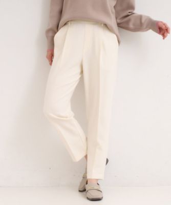 ＜SHOO LA RUE (Women)＞【洗濯機可／Ｓ－ＬＬ】美脚見え　あったかテーパードパンツ（２００２５４０９５８）