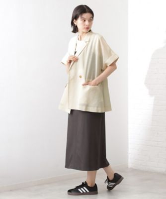レプシィム　かつこ企画　シアージャケット　ブラック 6W SOCCER CORDUROY OVERSIZE NOTCHED LAPEL JACKET(M Black): S