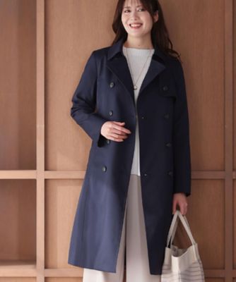 新品訳あり 秋冬春　3way コート　リアルファー トレンチ　ライナー取外し　黒 イング INGNI ファー取り外し4WAYドーリーコート （クロ