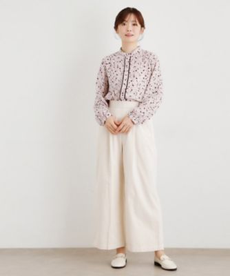 ローラさま 洗える／同柄アイテムあり】トゥワイダル チューリップス柄