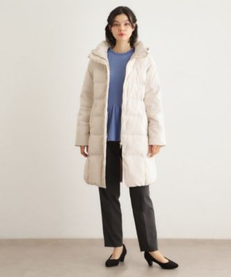 ダウン使用／同柄アイテムあり】ライリー バタフライズ柄ロングダウン