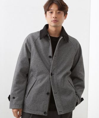 2通りの着こなしができる ウーリック デッキブルゾン