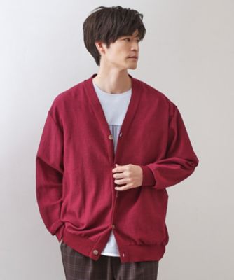 【美品】ワンダフルワールド　ニットカーディガン　アーガイル　ウール　カネコイサオ KANEKO ISAO - WONDERFUL WORLD ウール ニットカーディガン