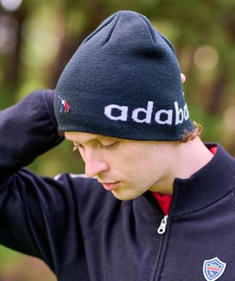 新レーベル ADABAT NAVY】アダバットロゴワッチキャップ