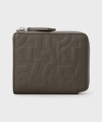わたこ パズルエンボス L字ジップコンパクトウォレット