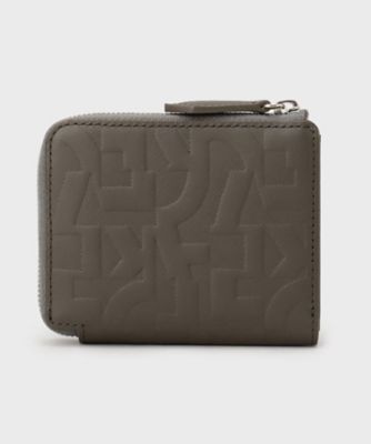 だいふく パズルエンボス L字ジップコンパクトウォレット