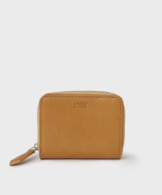 TAKEO KIKUCHI (Men)/タケオキクチ シュナイダー コンパクトZIP2つ折り財布(2002541219) チャ041 財布・マネークリップ【三越伊勢丹/公式】