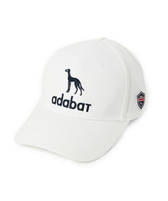 adabat/アダバット【ADABAT NAVY】サルーキキャップ(2002541284) シロ001 スポーツウェア【三越伊勢丹/公式】
