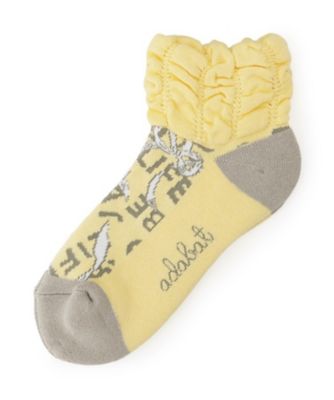 adabat/アダバット テープ柄ショートフレンチ(2002541288) イエロー032 スポーツウェア【三越伊勢丹/公式】