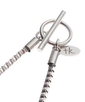 MULTI DESIGN STAINLESS NECKLACE