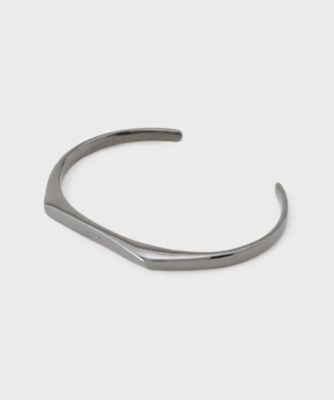 TAKEO KIKUCHI (Men)/タケオキクチ 真鍮製アソートバングル ー 洗練された大人のアクセント(2002541312) ブラックシルバー009 ブレスレット【三越伊勢丹/公式】