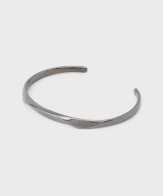 TAKEO KIKUCHI (Men)/タケオキクチ 真鍮製アソートバングル ー 洗練された大人のアクセント(2002541312) ブラックシルバー509 ブレスレット【三越伊勢丹/公式】