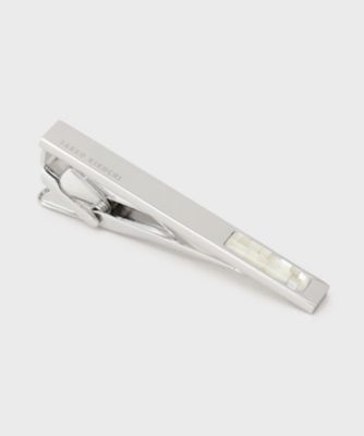 TAKEO KIKUCHI (Men)/タケオキクチ オーバーモザイクシェルタイバー(2002541313) シルバー006 ファッション小物【三越伊勢丹/公式】