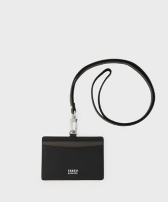 TAKEO KIKUCHI (Men)/タケオキクチ ID & カードケース(2002541318) クロ019 名刺入れ【三越伊勢丹/公式】