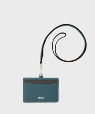 TAKEO KIKUCHI (Men)/タケオキクチ ID & カードケース(2002541318) グリーン022 名刺入れ【三越伊勢丹/公式】