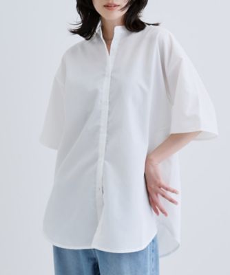 【一部店舗限定】ベアトップ付き半袖ワイドシャツ（２００２５４１３９９）
