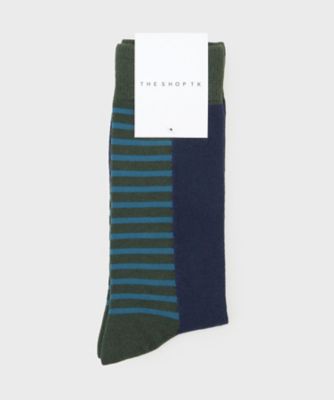 パネルデザインソックス（2002541516） | THE SHOP TK (Men