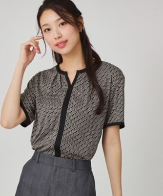 トップス common divisor ortler 手洗い可／日本製】柄トップス（2002541567） | COUP DE