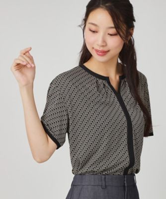 手洗い可／日本製】柄トップス（2002541567） | COUP DE