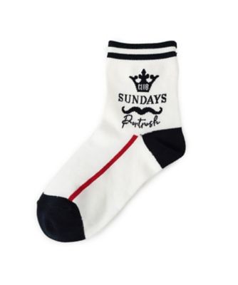 adabat/アダバット【ADABAT NAVY】サンデーズレギュラーソックス(2002541580) アカ062 スポーツウェア【三越伊勢丹/公式】