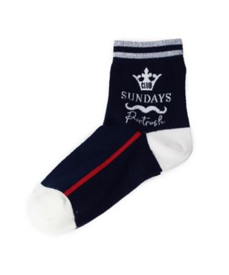 adabat/アダバット【ADABAT NAVY】サンデーズレギュラーソックス(2002541580) アオ094 スポーツウェア【三越伊勢丹/公式】
